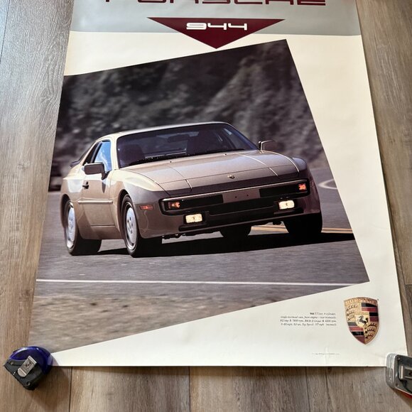 Porsche 944 Poster 1989 - RARE!! - Picture 6 of 7